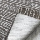 Ver imagem 6 de Tapete Sala Quarto Grande Mesclado 2,00 X 3,00m Antiderrapante Minimalista Marrom Cru Rústico