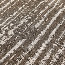 Ver imagem 4 de Tapete Sala Quarto Grande Mesclado 2,00 X 3,00m Antiderrapante Minimalista Marrom Cru Rústico