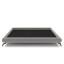 Ver imagem 5 de Cama King Base Box 193x203cm Pés de Ferro Cold P02 Veludo Cinza - Mpozenato