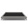 Cama King Base Box 193x203cm Pés de Ferro Cold P02 Veludo Cinza - Mpozenato - 5