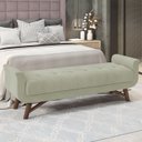 Ver imagem 6 de Puff Recamier 160 cm Pes Madeira Leville Veludo SL 940 Peer