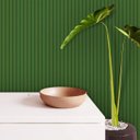 Ver imagem 2 de Papel de Parede Adesivo Ripado Verde Floresta Encantada Fino Gh Papel de Parede 2,5m