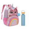 Kit Mochila Escolar Infantil Pack Me Sweet e Garrafa de Água Ga0601 500ml Azul Bali - Pacific - 1