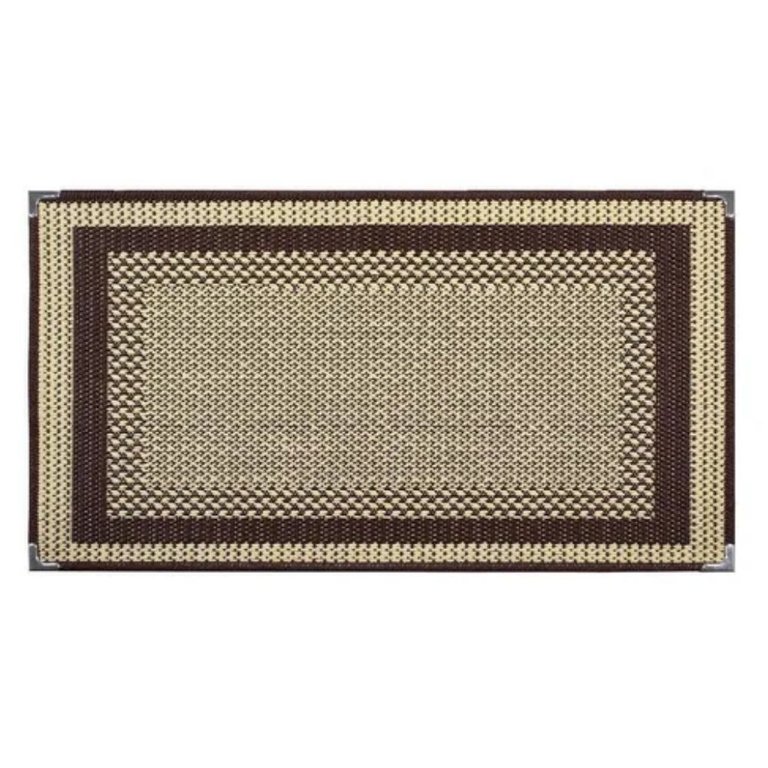 Tapete para Sala 2,00m X 3,00m Sisal Antiderrapante sem Pelo Lâncer - 590 Tabaco