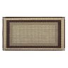 Tapete para Sala 2,00m X 3,00m Sisal Antiderrapante sem Pelo Lâncer - 590 Tabaco - 1