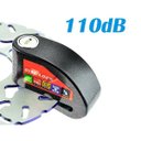 Ver imagem 4 de Trava de Disco Cadeado Moto Freio Sensor Alarme Sonoro Anti Roubo Furto Motocicleta Bicicleta Bike P