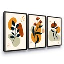 Ver imagem 1 de Quadro Minimalista Sala Decorativo Moldura Grande Sala