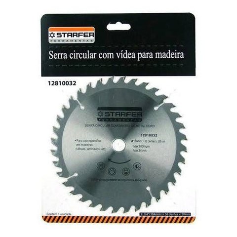 Disco De Corte Para Madeira 300x36 D 25.4mm