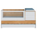 Ver imagem 6 de Berço Multifuncional Sol E Mar Com Cômoda 7 Em 1 Divicar