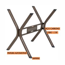 Conjunto de Mesa com 4 Cadeiras Luna  - 7