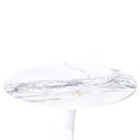 Ver imagem 2 de Mesa Saarinen Tulipa Redonda 80cm Tampo Madeira Preto Sala Cozinha Jantar
