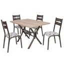 Ver imagem 3 de Conjunto de Mesa com 4 Cadeiras Luna 
