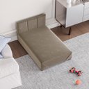 Ver imagem 4 de Cama Box para Pet 80cm em Suede