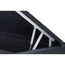 Ver imagem 2 de Base Box Baú Casal em Sintético Preto com Pistão a Gás - 138x188