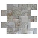 Ver imagem 1 de Revestimento Pedra Natural - Luzzi 10x10cm, 10x20cm e 20x20cm - Pedra Goiás Verde Premium