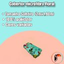 Ver imagem 3 de Cobertor Soft Estampa Floral Cor Dominante:verde