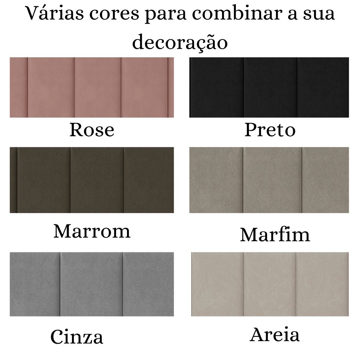 Cabeceira Cama Box Casal Estofada Luxo 1,4m: Cinza - 4