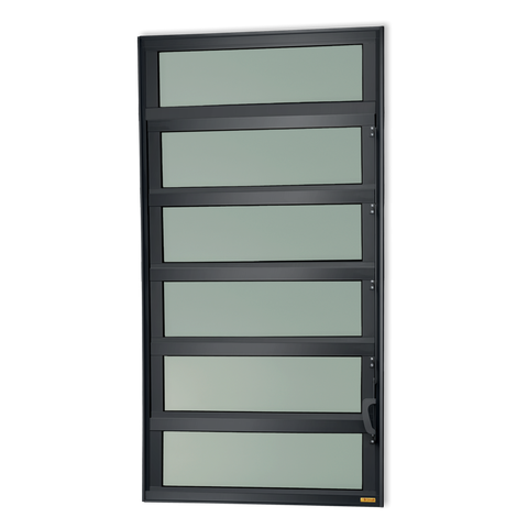 Basculante Alumínio 120 x 80 Elite V.Boreal Preto Brimak