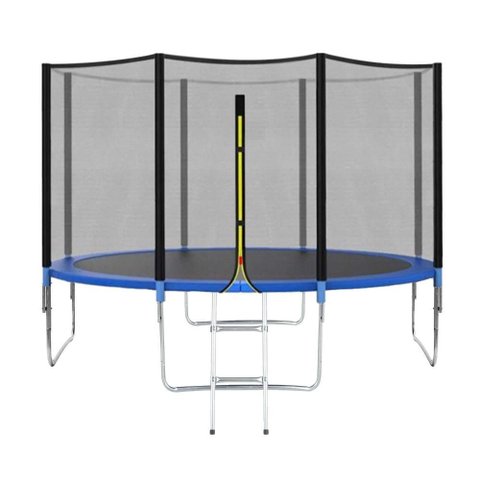 Cama Elástica 305cm com Escada e Rede de Proteção Diâmetro 10 Pés