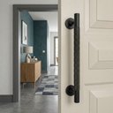 Ver imagem 5 de Puxador Duplo Chamonix 550mm Preto para Porta Pivotante, Correr Vidro