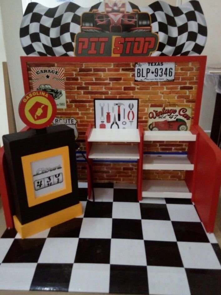 Mini Cidade Pit Stop Fashion Toys