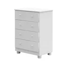 Ver imagem 7 de Quarto de Bebê Guarda-Roupa Cômoda e Berço 100% MDF Pega-Pega Espresso Móveis Branco Brilho