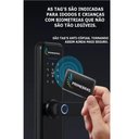 Ver imagem 3 de Fechadura Digital Eletrônica Biométrica Primebras - Miami