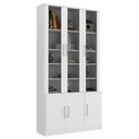 Ver imagem 2 de Estante para Livros 6 Portas Moderno Branco