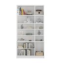Ver imagem 4 de Estante para Livros 6 Portas Moderno Branco