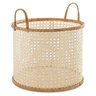 Kit Cestos Decorativos e Organização em Rattan - 2 Pçs - 4