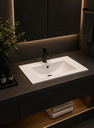 Ver imagem 1 de Lavatório de Sobrepor com Mesa Infinity White 80