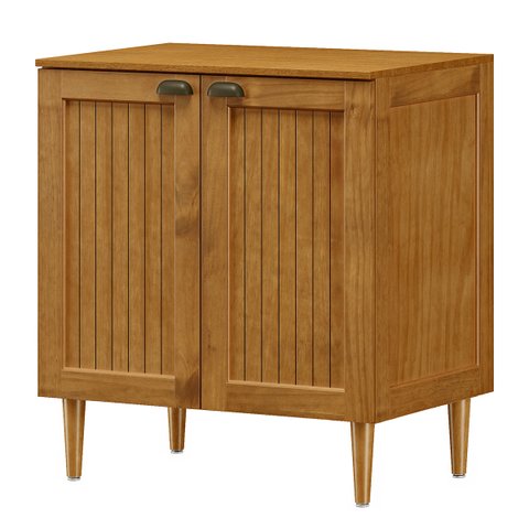 Balcão 2 Portas Versalles 80cm em Madeira Maciça - Freijó