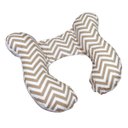 Ver imagem 4 de Almofada para Pescoço com Apoio Cabeça Bebe Cadeirinha Happy Line Apoio Almofada Protetor Posicionad