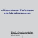 Ver imagem 7 de Faca para Tomate Felice Corte Preciso Aço Inox Cabo Polipropileno Azul Cozinha Tramontina