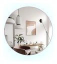 Ver imagem 1 de Espelho Redondo 60cm Iluminado Led Touch Premium Luxo - Led Frio