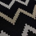 Ver imagem 2 de Capa de almofada VivaIN preta ZigZag Lartex