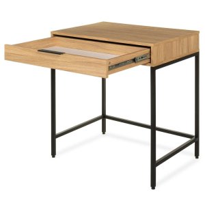 Escrivaninha Square 1 Gaveta 70 Cm X 48 Cm Tauari - Preto