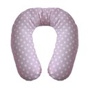 Ver imagem 1 de Almofada Para Carro Apoio De Cabeça E Pescoço Bebe Happy Line Almofada de Pescoço Infantil Rosa poá