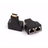 Extensor Hdmi 3d 30m Via Cabo Rede Utp Rj45 Cat5e6 Jc-exrj45 - 12