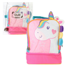 Lancheira Térmica Infantil Unicórnio C/ Alça Carona 5l Rosa - 1
