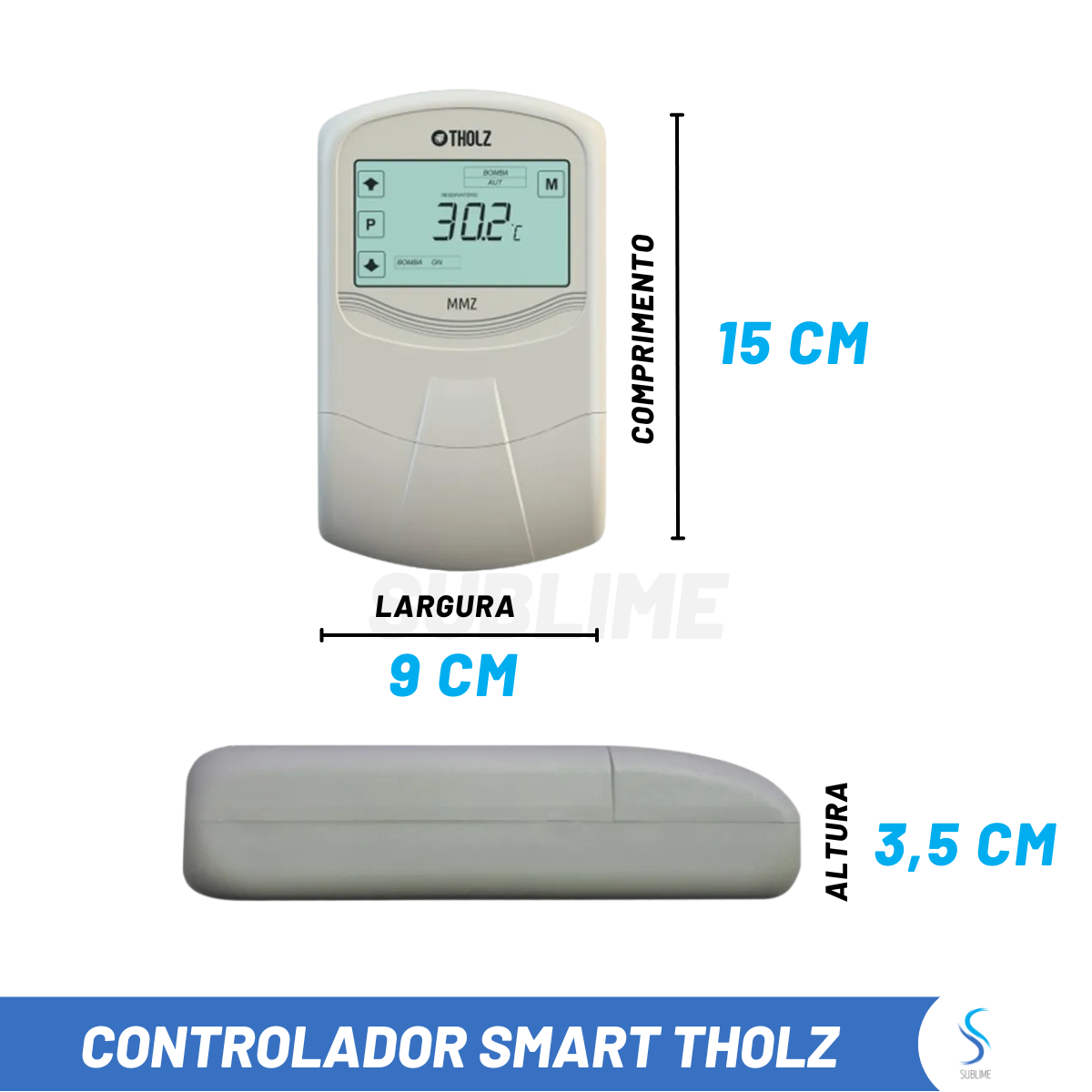 Controlador Tholz Smart Temperatura Digital Piscina - 4