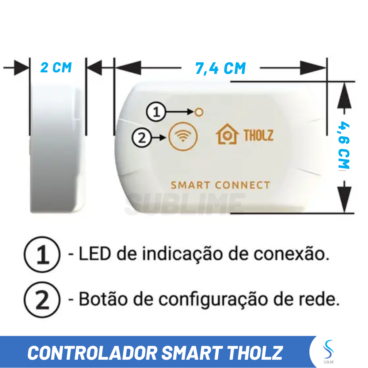 Controlador Tholz Smart Temperatura Digital Piscina - 2