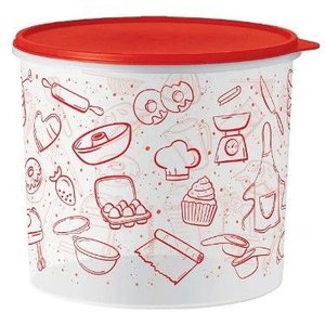 Tupper Caixa 6,5 Litros Linha Receitas Tupperware