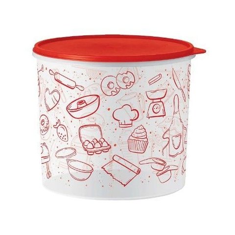 Tupper Caixa 6,5 Litros Linha Receitas Tupperware