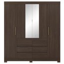 Ver imagem 2 de Guarda Roupa Casal Cádis com Cômoda Montevidéu Café Touch -demóbile