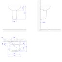 Ver imagem 1 de Lavatório Vogue Plus/aspen sem Coluna 445x355mm Branco - Deca Deca Loucas