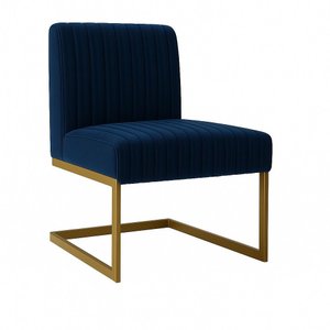 Cadeira Jantar Zay Zahav Sala Quarto Clínica Consultório:azul