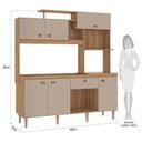 Ver imagem 3 de Cozinha Compacta 6 Portas e 1 Gaveta Belluna