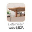 Ver mais imagens de Cozinha Compacta 6 Portas e 1 Gaveta Belluna