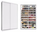 Ver imagem 6 de Sapateira 2 Portas de Correr sem Espelho com Luz LED Diamant